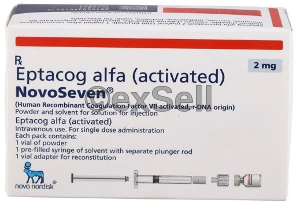 Novoseven 2mg Injection 2mg Pre filled syringe – Eptacog alfa (2mg)