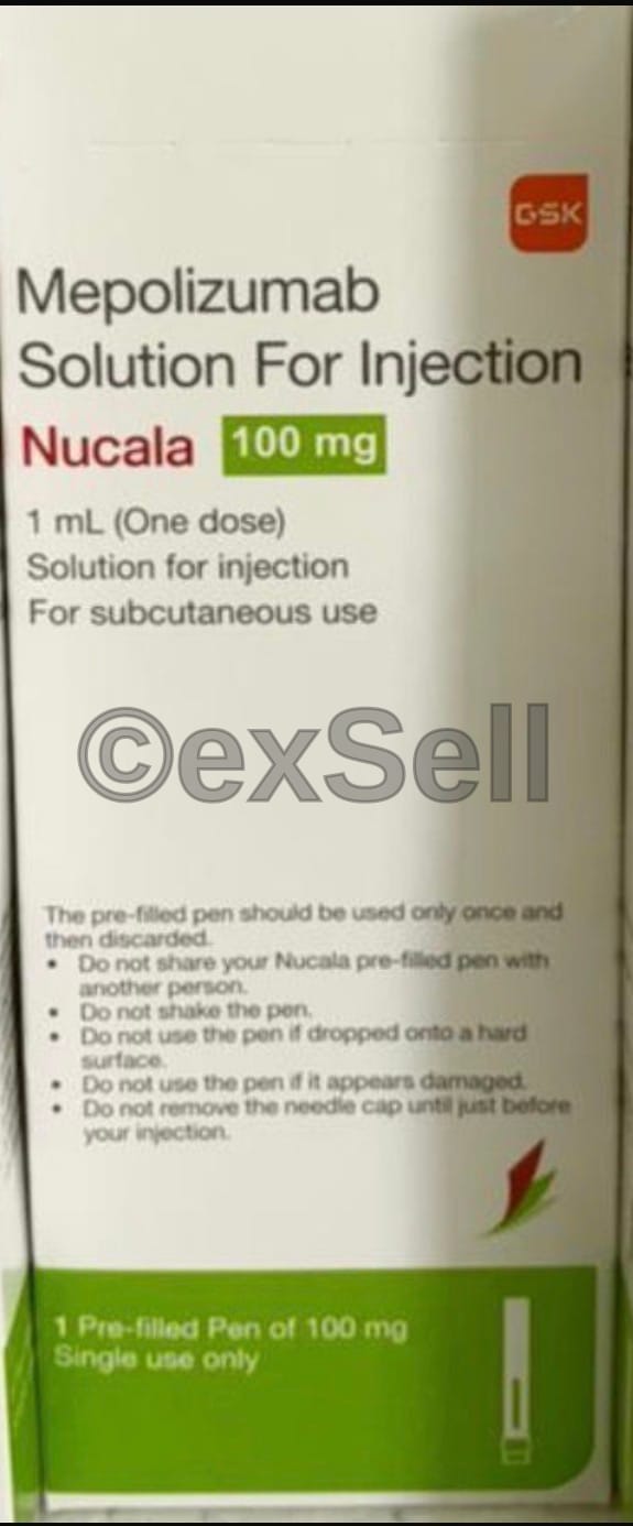 Nucala 100mg Injection 100mg Injection – Mepolizumab (100mg)