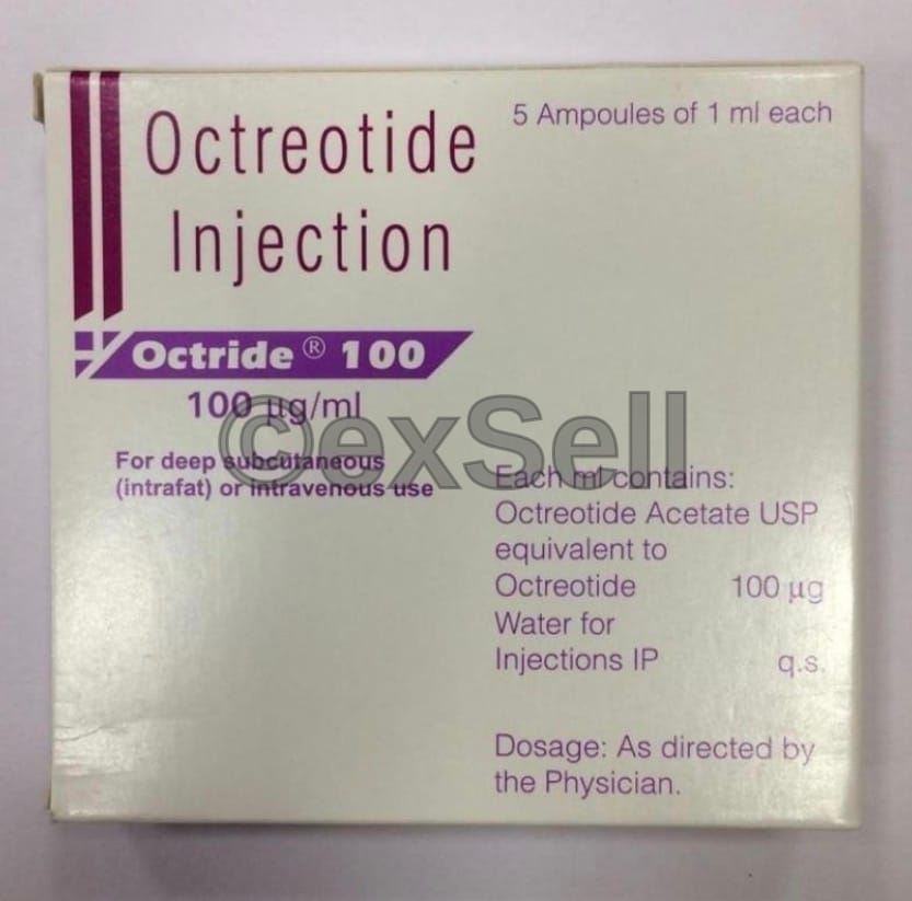 Octride 0.1mg Injection 0.1 mg Injection – Octreotide acetate (0.1mg)