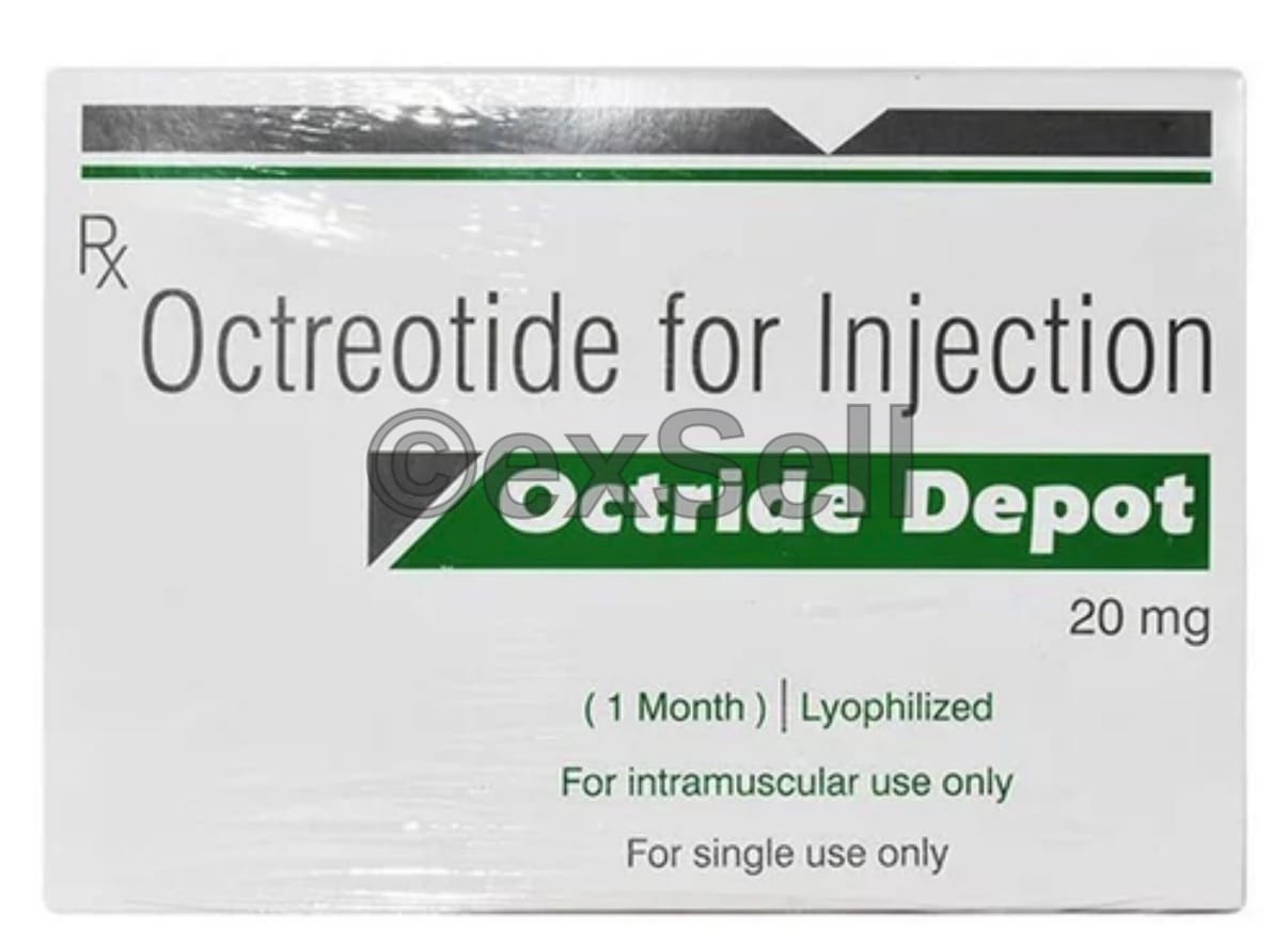 Octride Depot 20mg Injection 20mg Vial – Octreotide acetate (20mg)