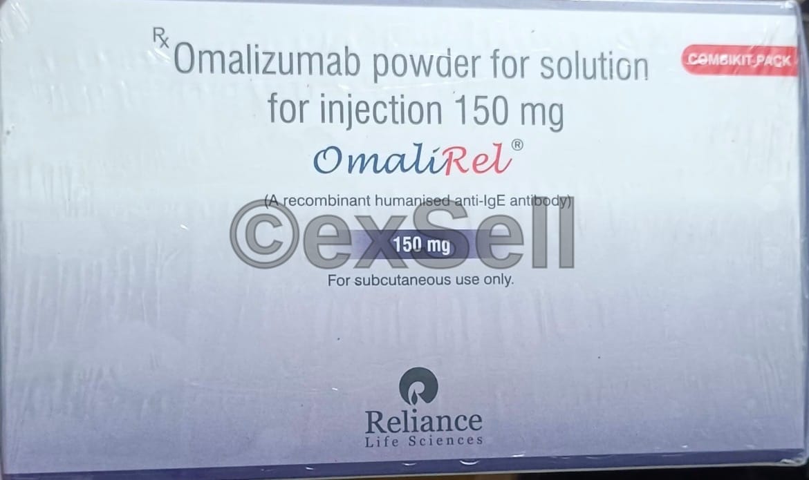 Omalirel Injection 150mg Vial – Omalizumab (150mg)