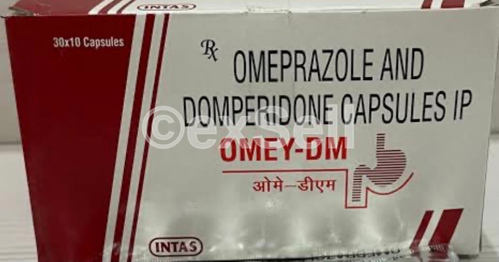 Omey DM Capsule 20mg + 10 mg Capsule – Omeprazole 20mg+Domperidone 10mg