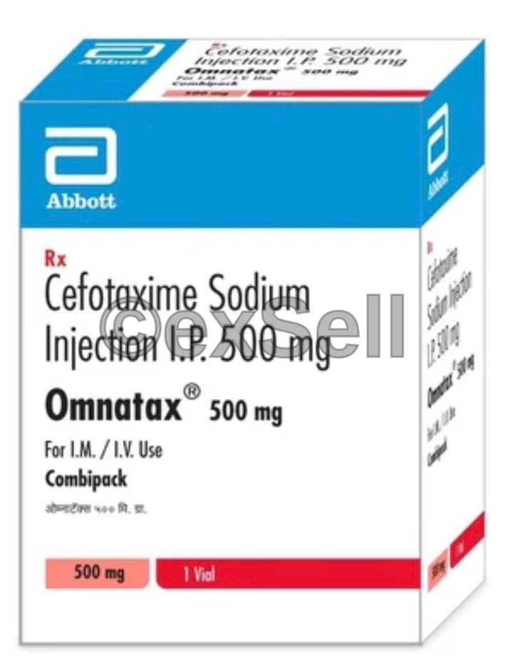 Omnatax 500mg Injection – Cefotaxime (500mg)
