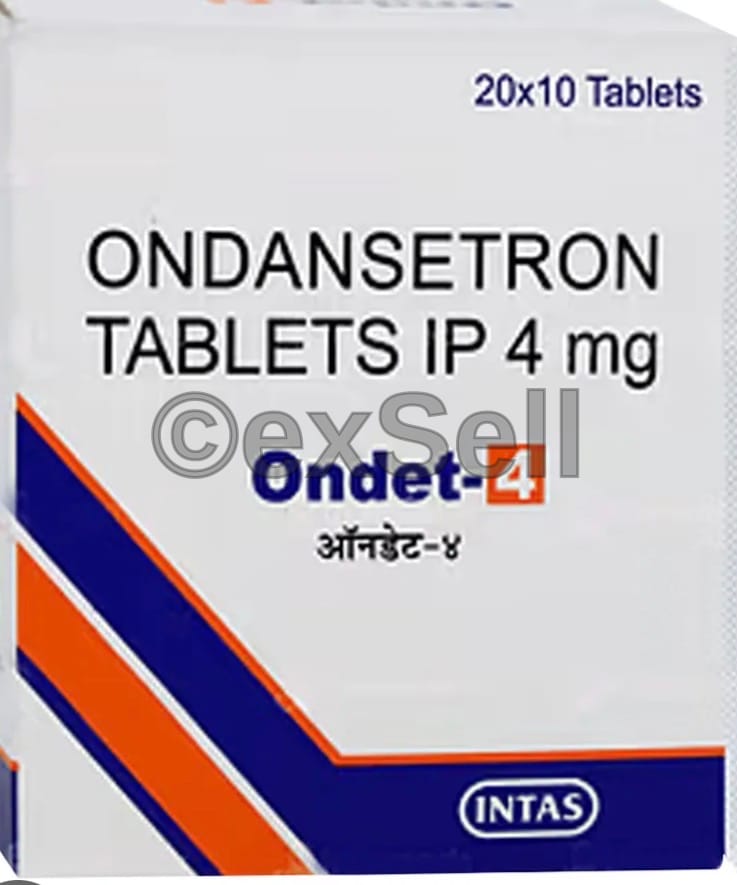 Ondet 4mg Tablet 4 mg Intas Pharmaceuticals Ltd – Ondansetron (4mg)