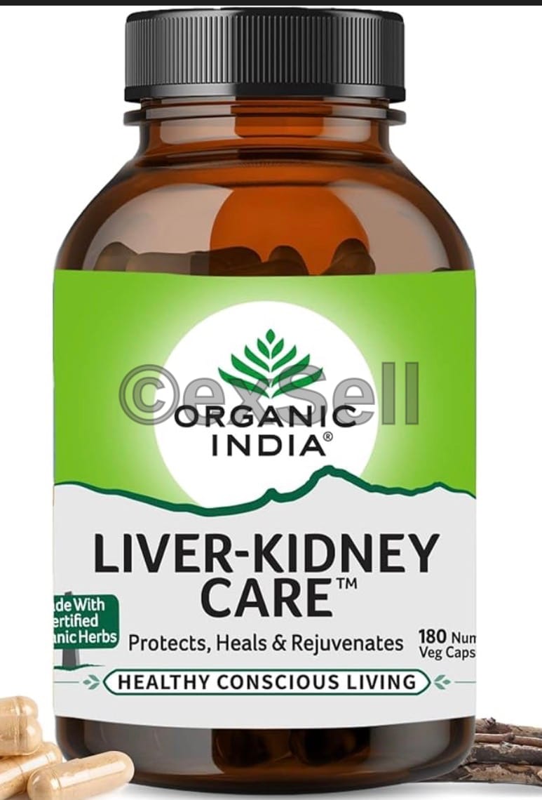 Organic India LKC (Liver Kidney Care) Capsule 60 capsules Capsules – Organic Bhumyamalaki Whole Herb (Phyllanthus Niruri),Organic Punarnava Root,Katuki Rhizome with root (Picrorhiza Kurroa)