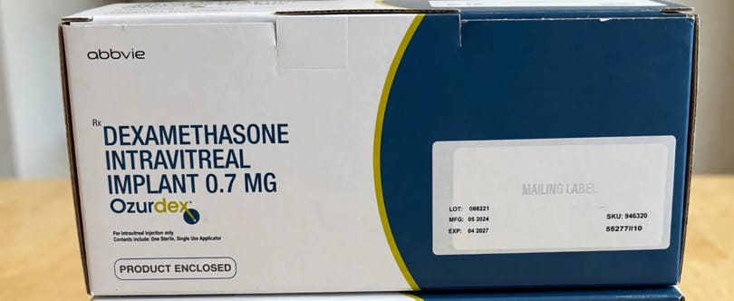 Ozurdex 0.7mg Intravitreal implant – Dexamethasone 0.7 mg