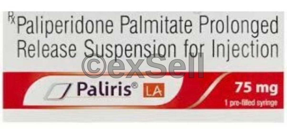 Paliris LA 75mg Injection 75 mg Prefilled syringe – Paliperidone (75mg)