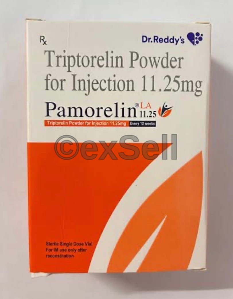 Pamorelin LA 11.25mg Powder for Injection 11.25mg Powder for Injection in 1 vial – Triptorelin (11.25mg)
