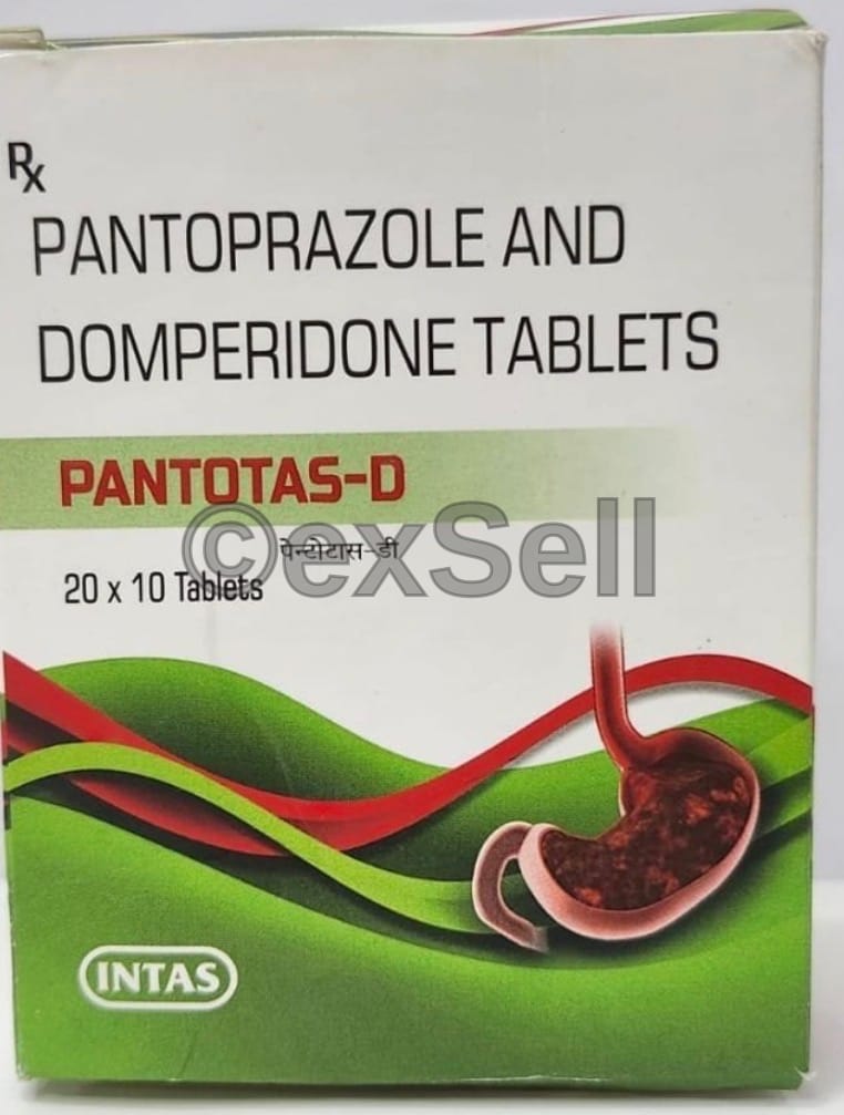 Pantotas D 10mg/40mg Tablet 10mg/40 mg Tablet – Domperidone (10mg) + Pantoprazole (40mg)