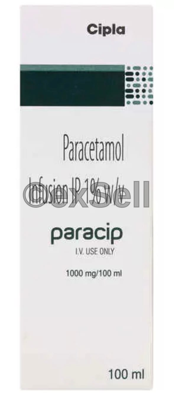 Paracip Infusion 1000mg Infusion – Paracetamol (1000mg)