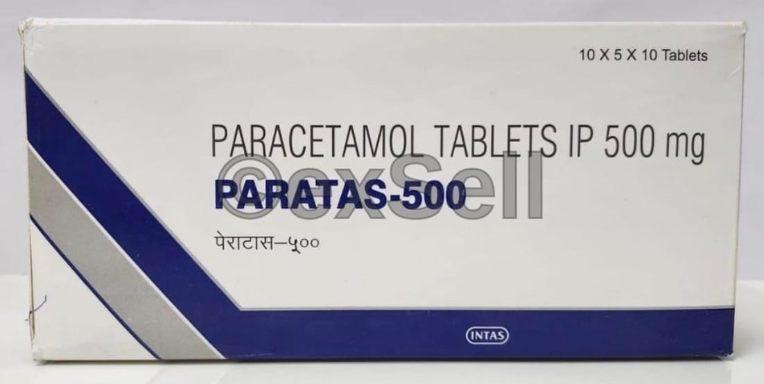 Paratas 500mg Tablet 500 mg Tablet – Paracetamol (500mg)
