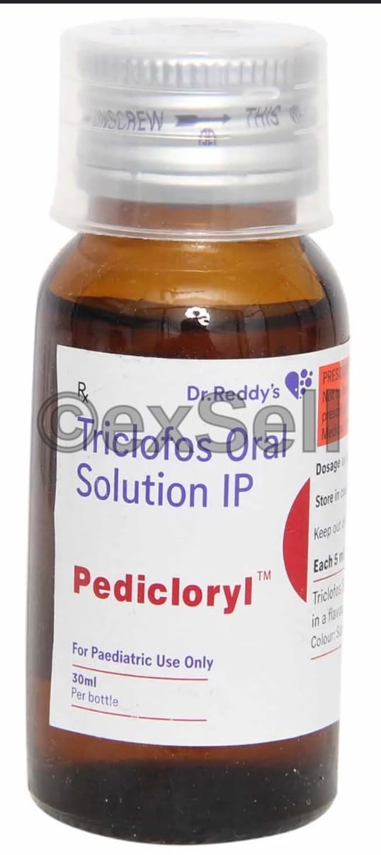 Pedicloryl Oral Solution 500mg/5ml) Syrup – Triclofos (500mg/5ml)