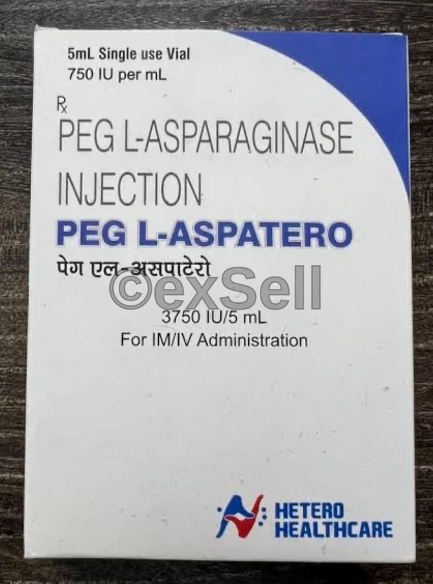 Peg L Aspatero 3750IU Injection 3750IU Vial – Asparaginase (3750IU)
