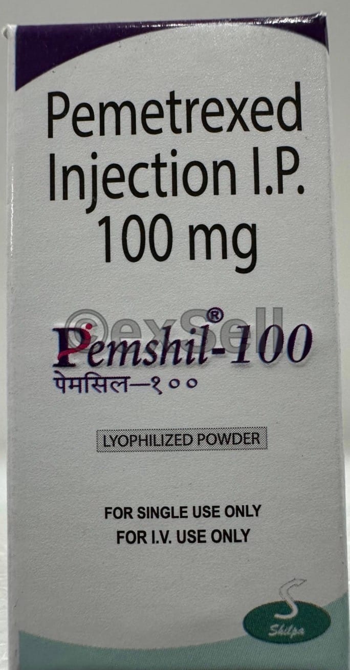 Pemshil 100mg Injection 100mg Vial – Pemetrexed (100mg)