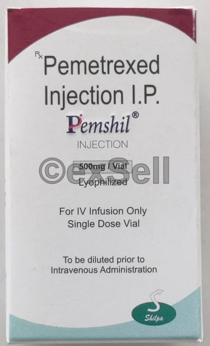 Pemshil 500mg Injection 500mg Vial – Pemetrexed (500mg)