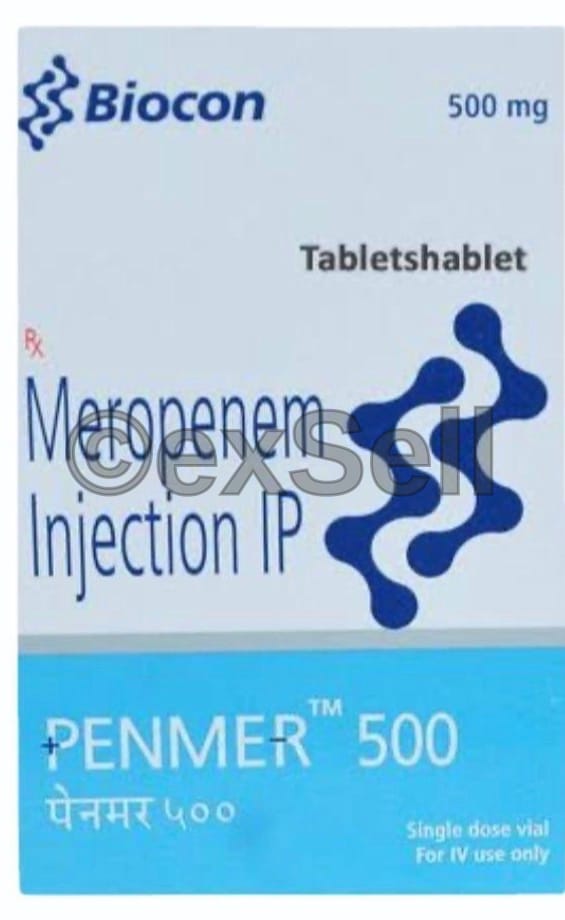 Penmer 500mg Injection 500mg Vial – Meropenem (500mg)
