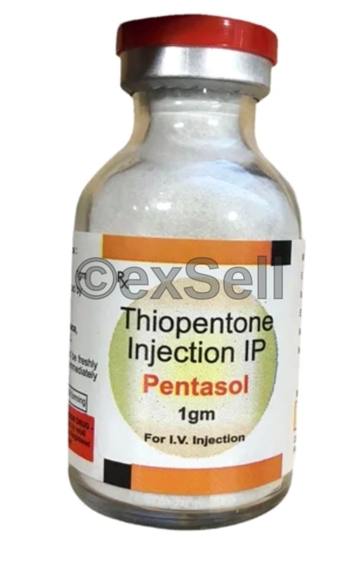 Pentasol 1gm Injection 1 gm Vial – Thiopentone (1gm)