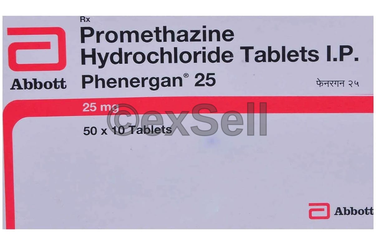 Phenergan 25mgTablet 25mg Tablet – Promethazine (25mg)