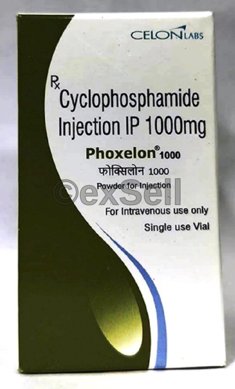 Phoxelon 1000mg Injection 1000mg Vial – Cyclophosphamide (1000mg)