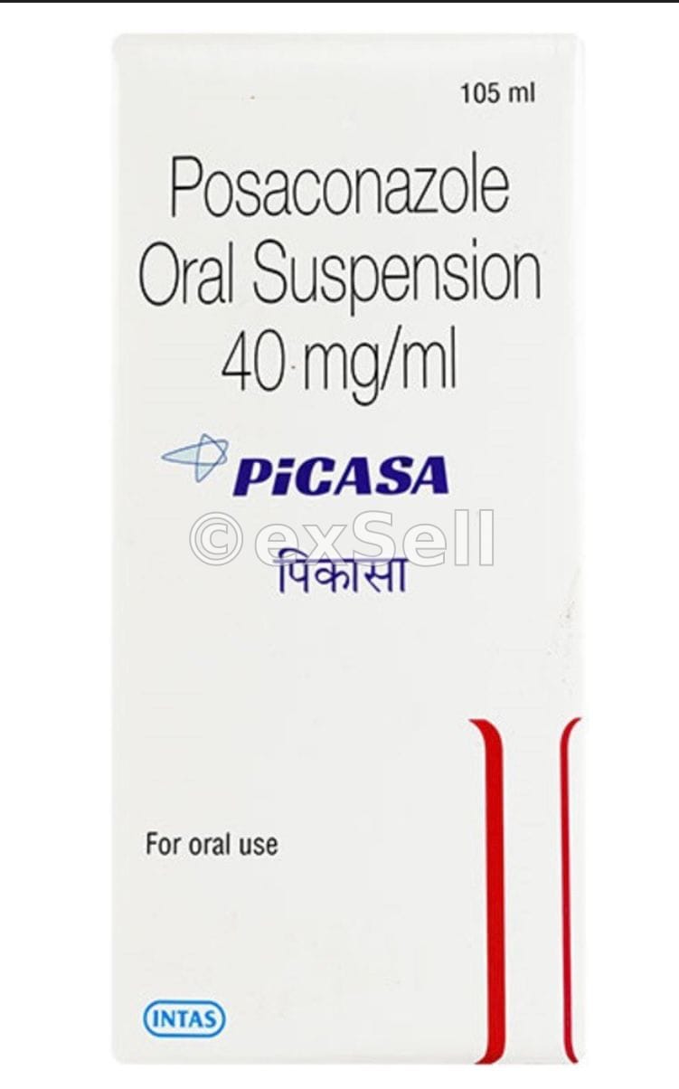 Picasa 40mg Oral Suspension 40mg Oral Suspension – Posaconazole (40mg)