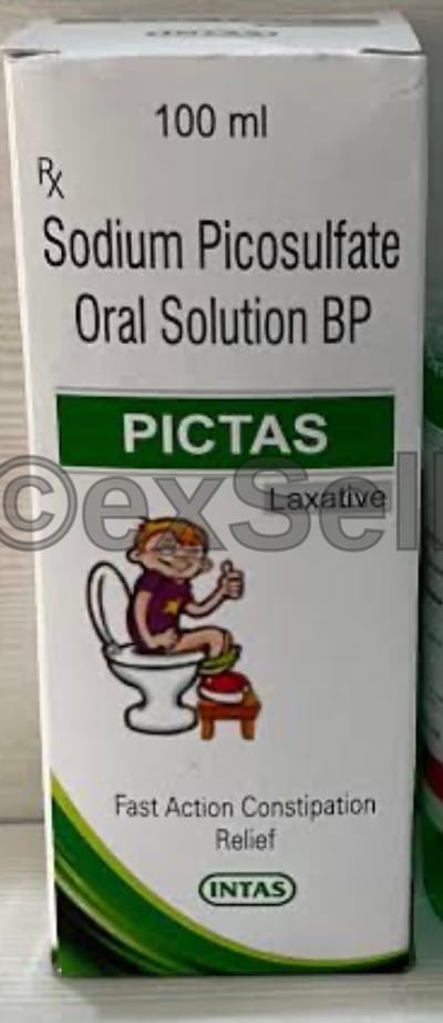 Pictas 5mg Syrup 5 mg Syrup – Sodium Picosulfate (5mg)