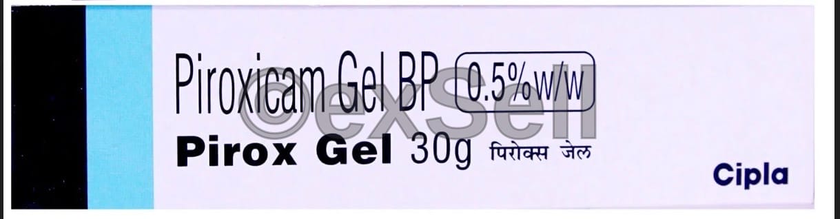 Pirox Gel 0.5% Gel – Piroxicam (0.5%)