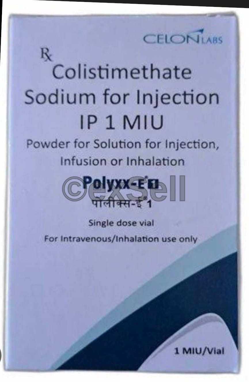 Polyxx-E 1 Million IU Inj 1Million IU Injection – Colistimethate -1Million IU