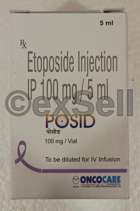 Posid 100mg Injection 100 mg Injection – Etoposide (100mg)