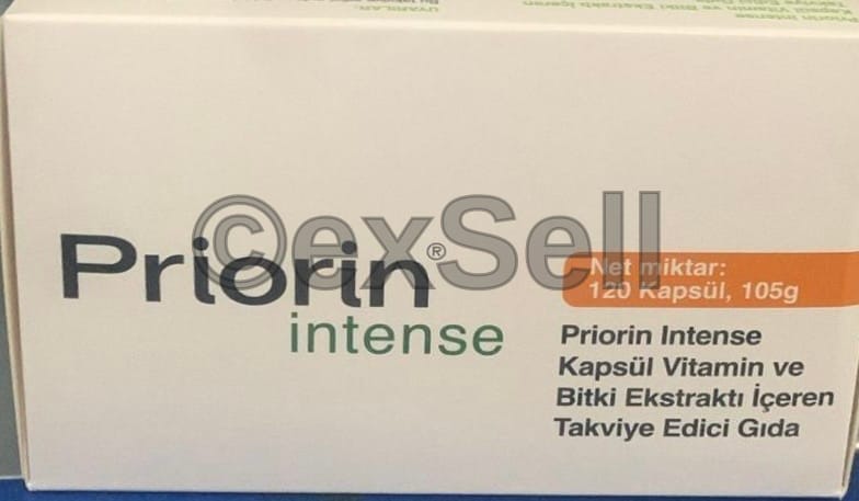 Priorin Intense Combination Capsule – Yellow millet extract, vitamin b5 (pantothenic acid), biotin, and cystine