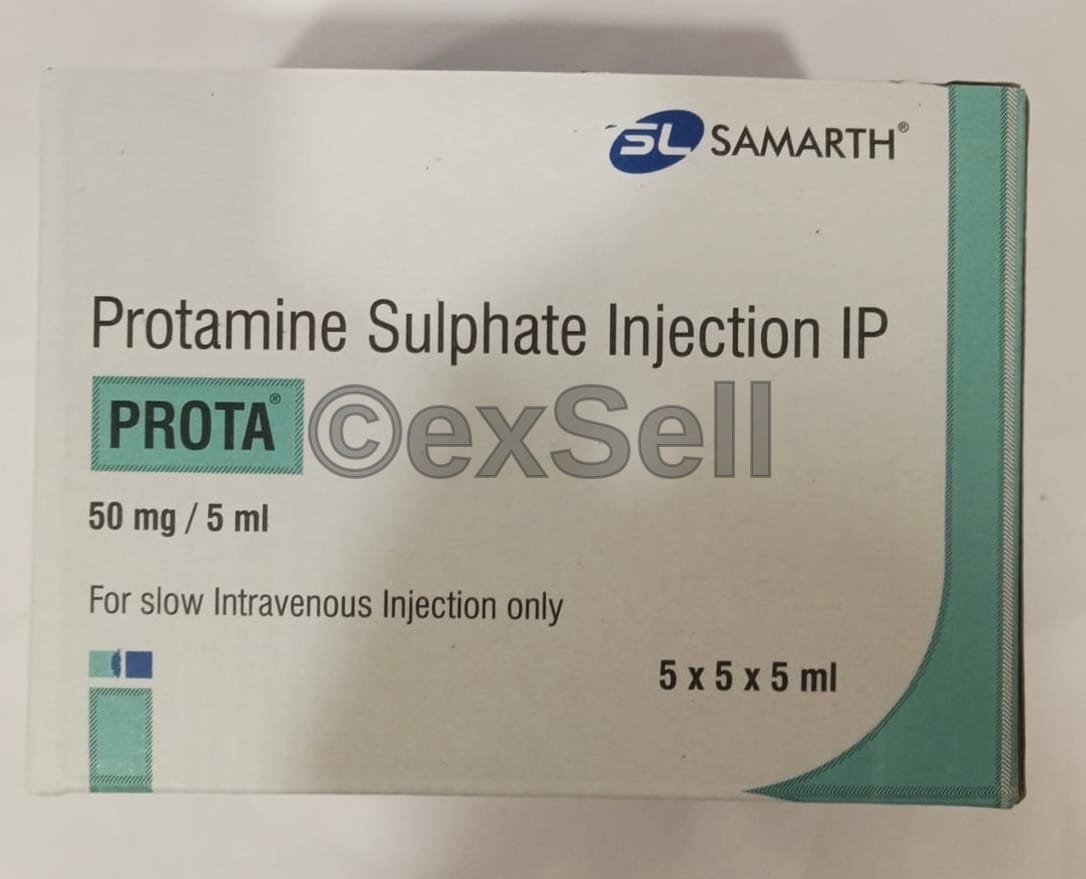 Prota 50mg Injection 50 mg Injection – Protamine Sulfate 50 mg
