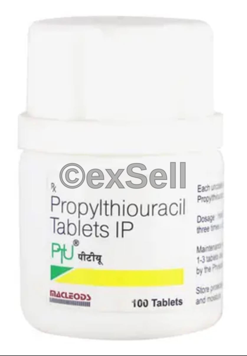 PTU Tablet 50mg Tablet – Propyl Thiouracil (50mg)