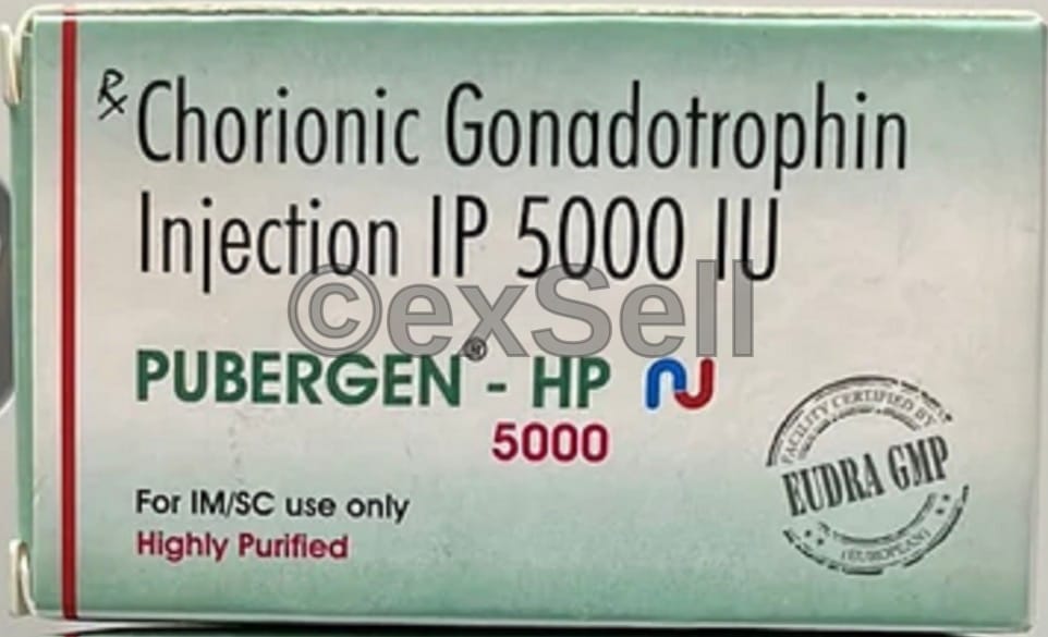Pubergen 5000IU Injection 5000IU Vial – Human chorionic gonadotropin (hCG) (5000IU)