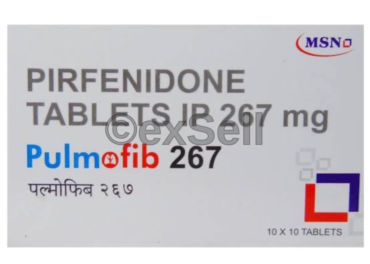 Pulmofib 267mg Tablet 267mg Tablet – Pirfenidone (267mg)