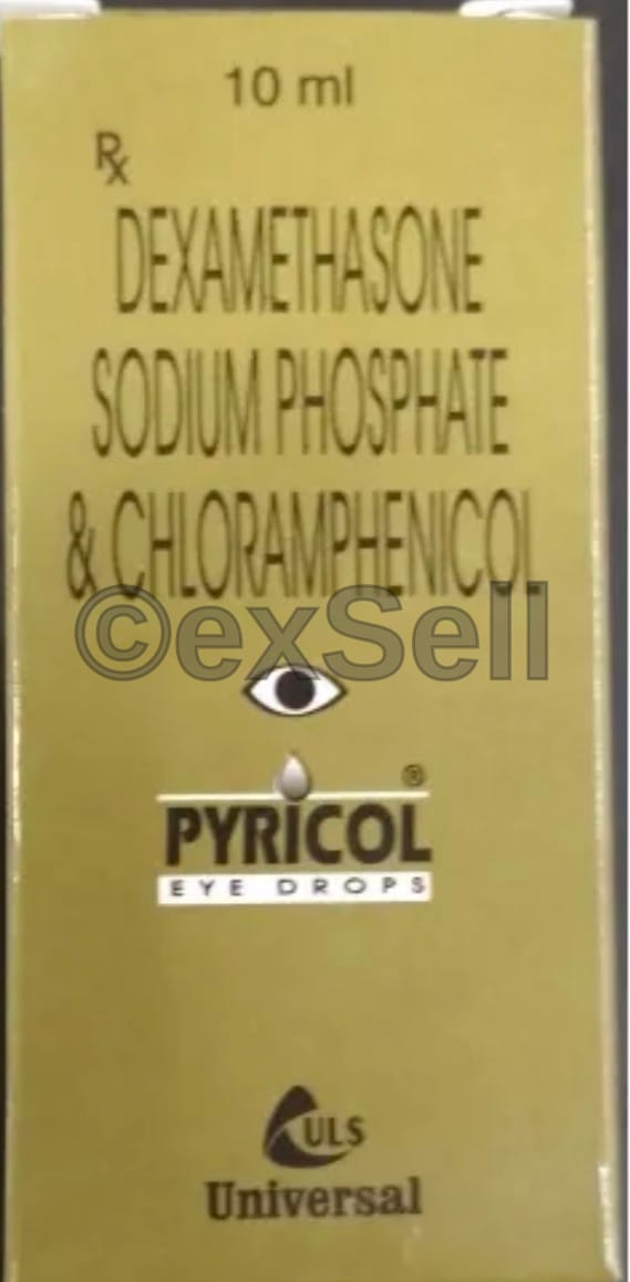 Pyricol Eye Drop 0.5% + 0.1% Eye Drop – Chloramphenicol (0.5%) + Dexamethasone (0.1%)