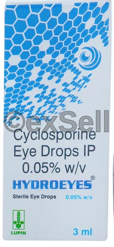 Hydroeyes 0.05% Eye Drop 0.05% Eye Drop – Ciclosporin (0.05%)