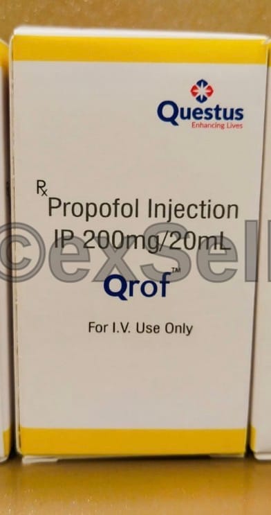 Qrof 200mg Injection 200mg Vial – Propofol (200mg)