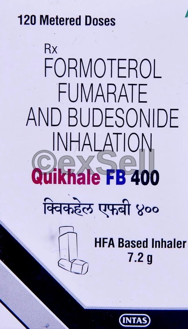 Quikhale FB 400 Capsule 6mcg + 400mcg Capsule – Formoterol (6mcg) + Budesonide (400mcg)