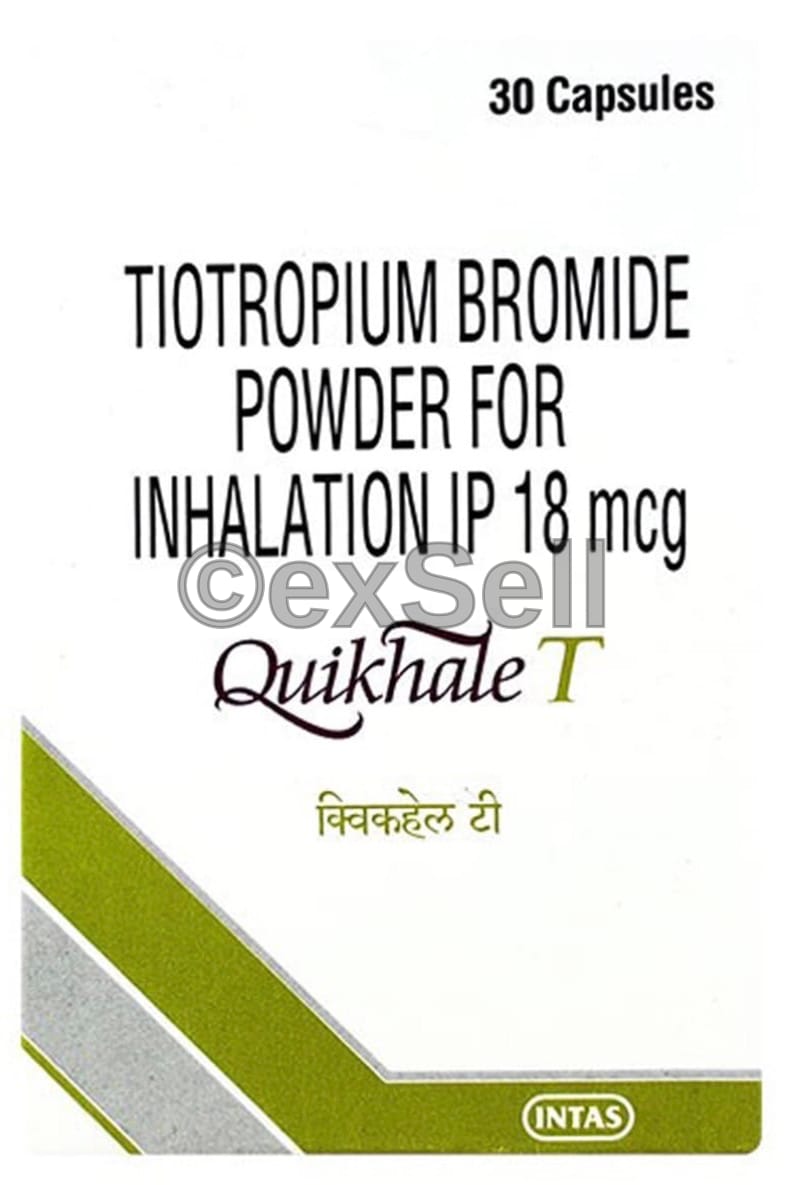 Quikhale T 18mcg Capsule 18mcg Capsule – Tiotropium (18mcg)