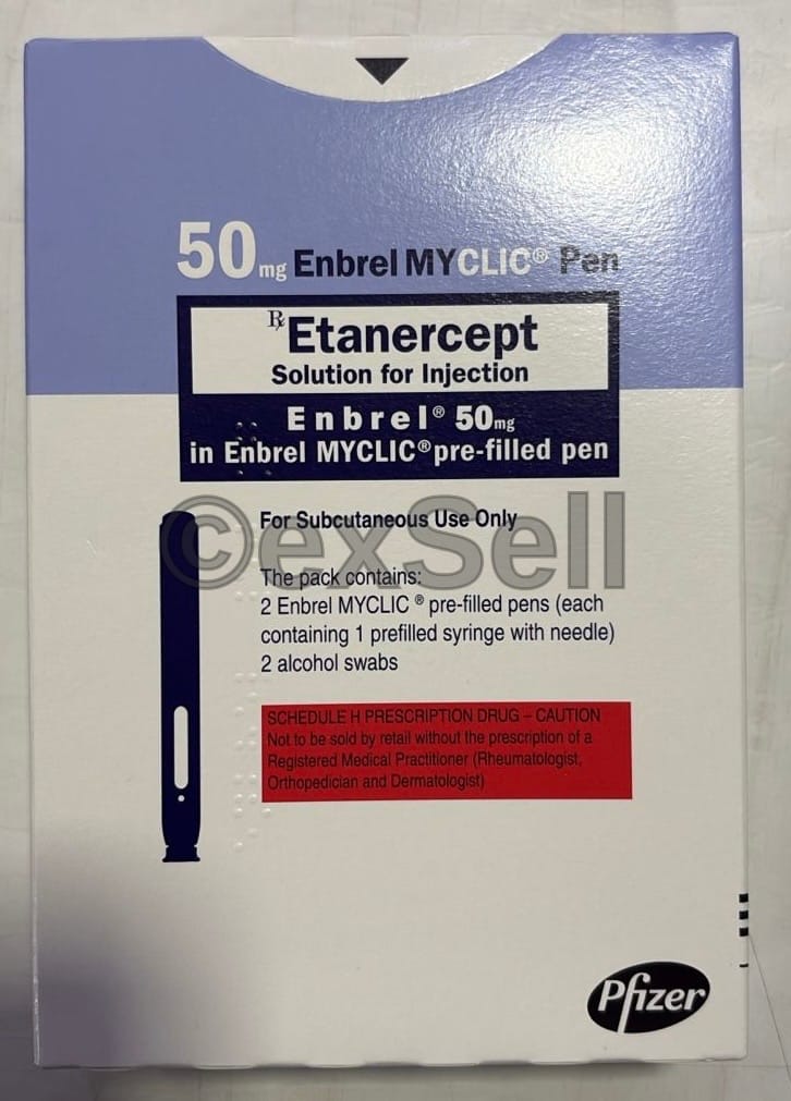 Enbrel 50mg Injection 50mg Injection – Etanercept (50mg)
