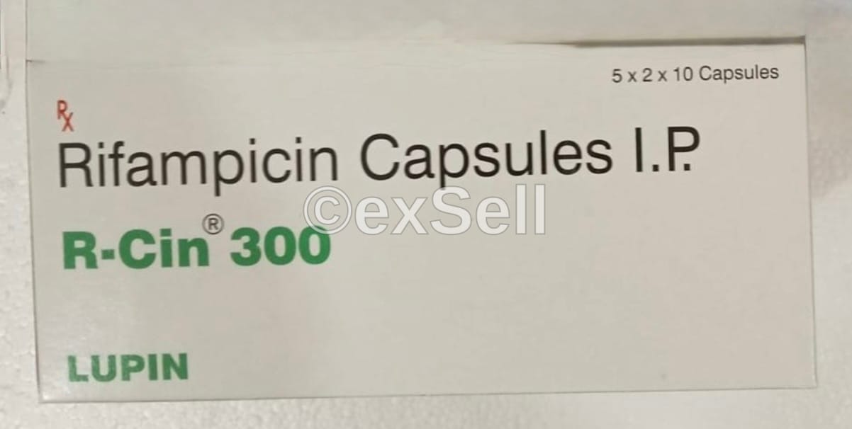 R-Cin 300 Capsule 300 mg Capsules – Rifampicin (300mg)