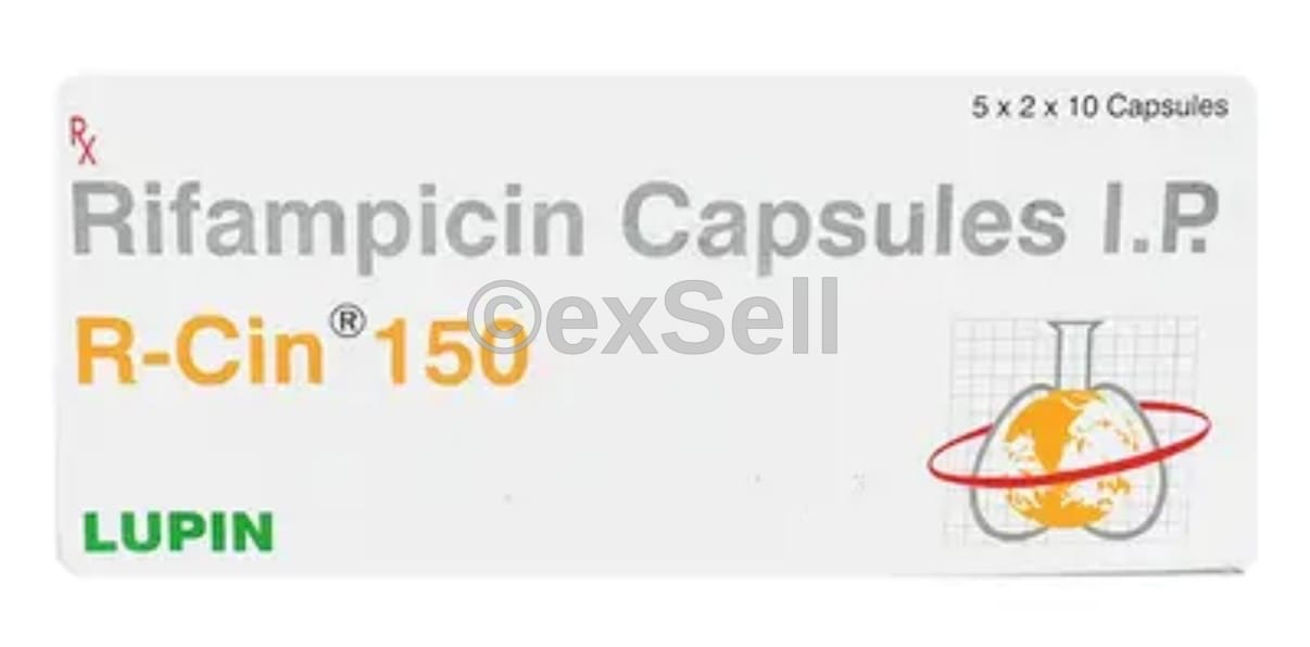 R-Cin Capsule 150 mg Capsules – Rifampicin (150mg)