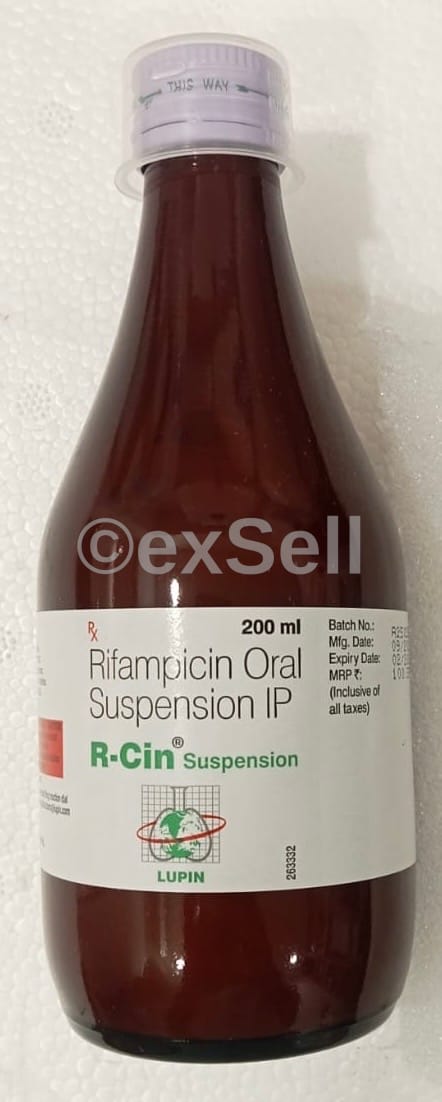 R-Cin Suspension 100 mg Suspension – Rifampicin 100MG