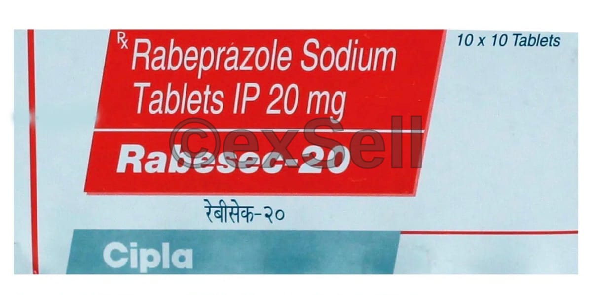 Rabesec 20 Tablet 20 mg Tablet – Rabeprazole (20mg)