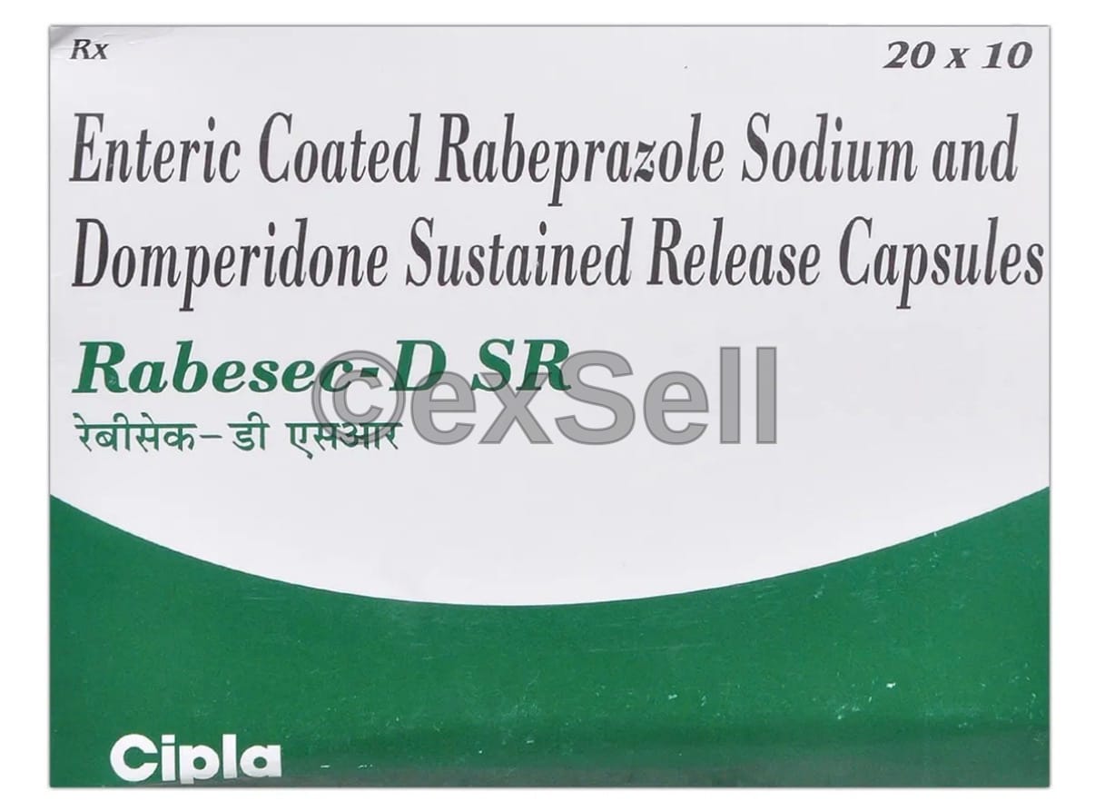 Rabesec-D SR Capsule Combination Capsule – Domperidone (30mg) + Rabeprazole (20mg)