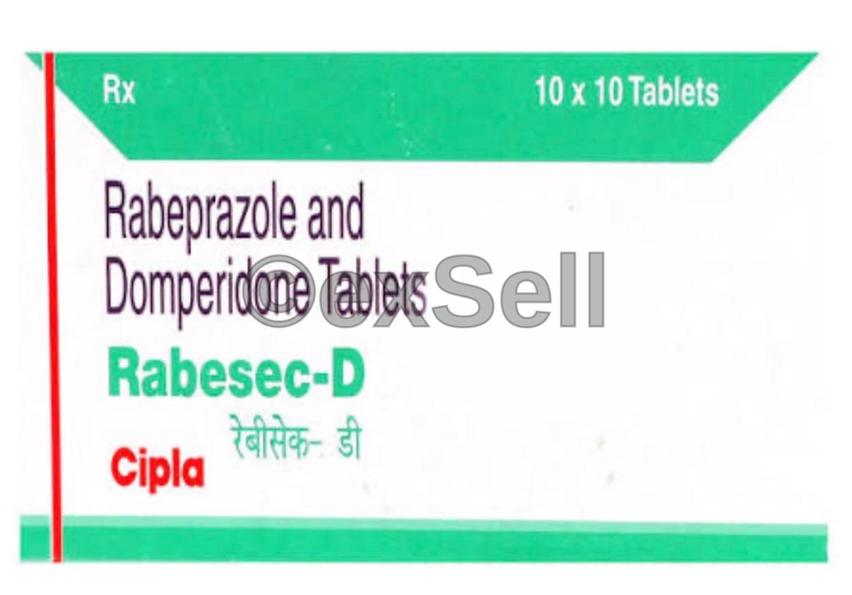 Rabesec-D Tablet Combination Tablet – Domperidone (10mg) + Rabeprazole (20mg)