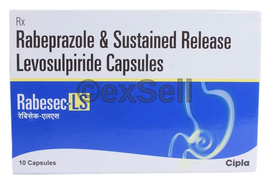 Rabesec LS Capsule Combination Capsule – Levosulpiride (75mg) + Rabeprazole (20mg)