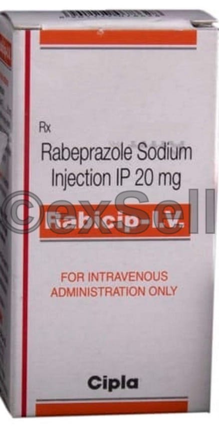 Rabicip-IV Injection 20mg Vial – Rabeprazole (20mg)