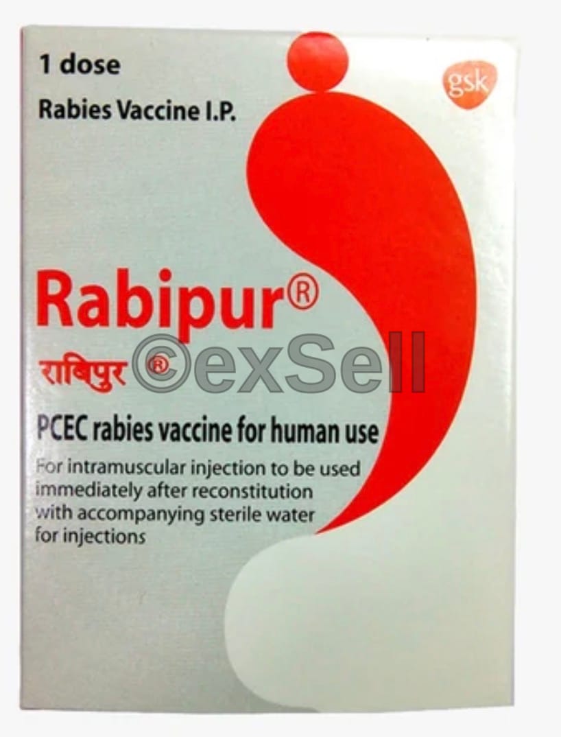 Rabipur Vaccine 2.5 IU Vial – Rabies vaccine, Human (2.5IU)