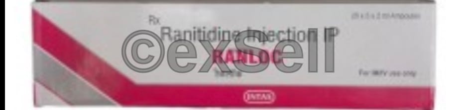 Ranloc 25mg Injection 25mg Injection – Ranitidine (25mg)