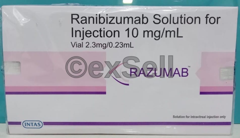 Razumab 2.3mg Injection – Ranibizumab (2.3mg)